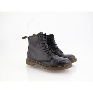 Dr Doc Martens 1460 J Black Leather Boots Girls Size 3 Combat Shoes